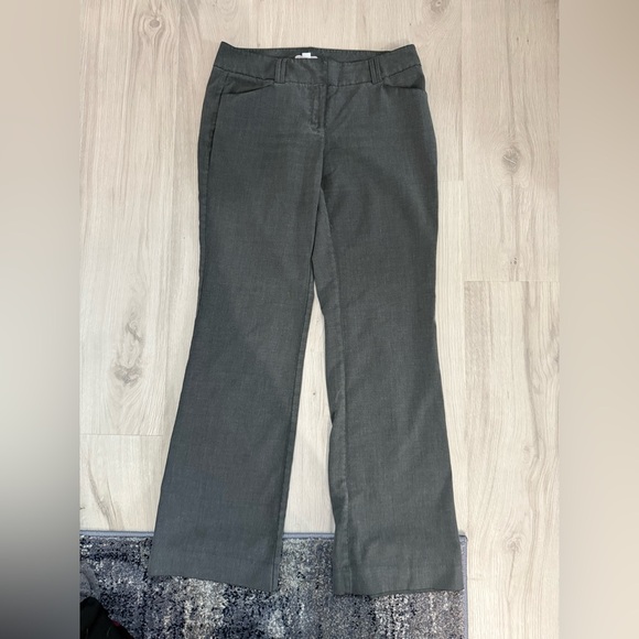 New York & Company Gray Boot Cut Flare Pants - Picture 1 of 2